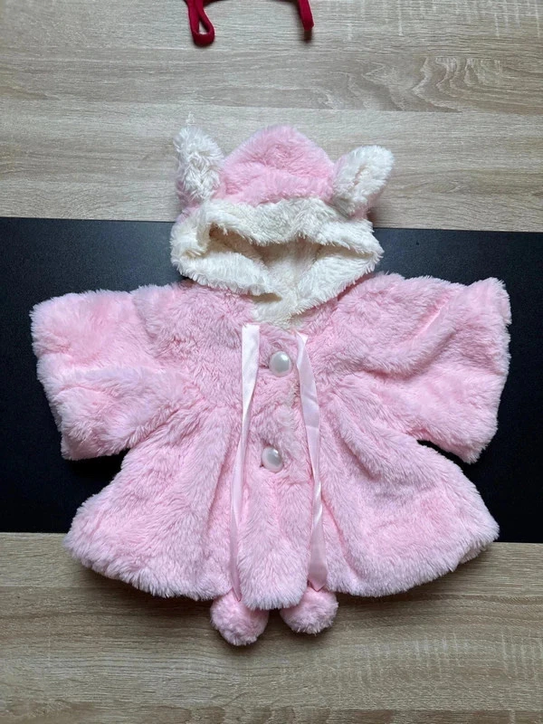 Veste mi-saison fourrure douce 6 mois